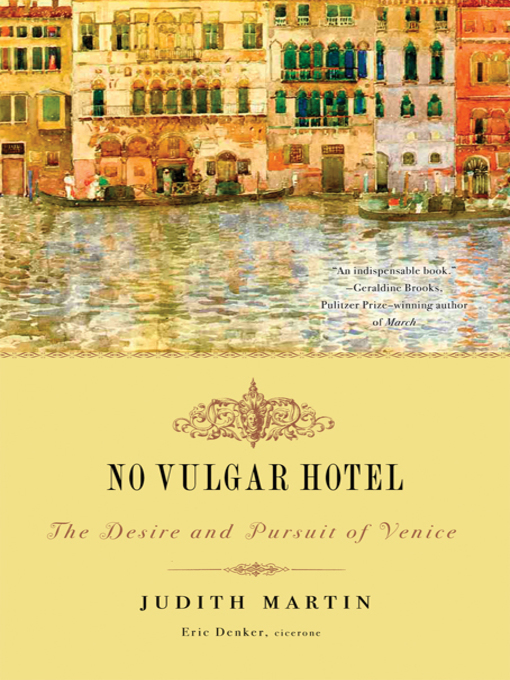 Title details for No Vulgar Hotel by Judith Martin - Wait list